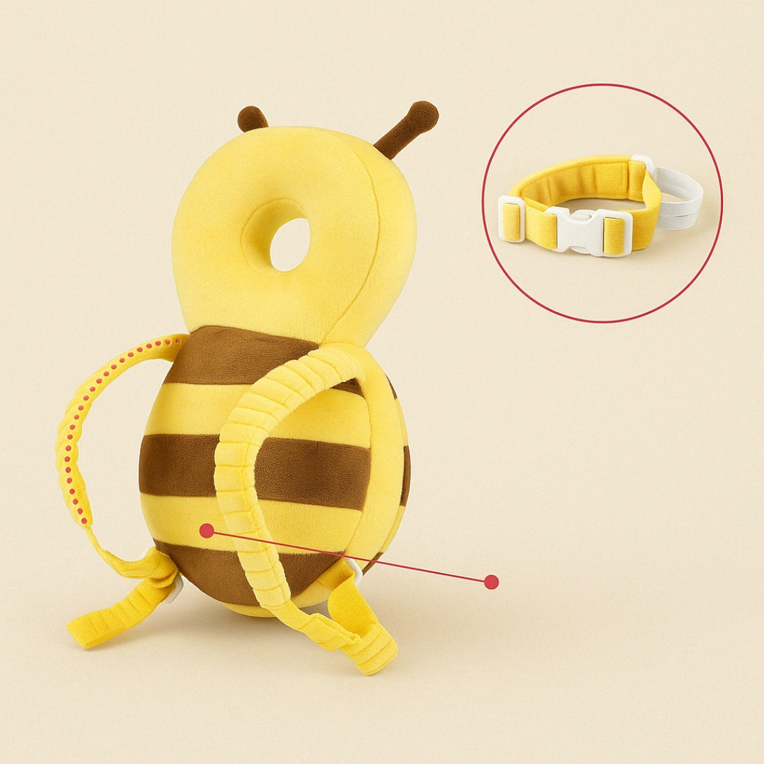 Coussin Anti-Chute Abeille – Protection Douce pour Premiers Pas