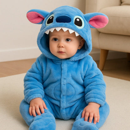 Pyjama Bébé Stitch en Polaire – Douceur et Délire Assuré