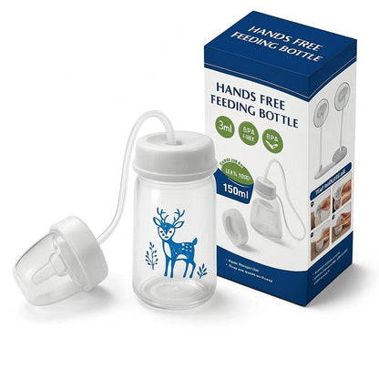 Biberon avec Paille Souple – Autonomie Facile pour Bébé